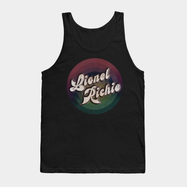 retro vintage circle Lionel Richie Tank Top by NamaMarket01